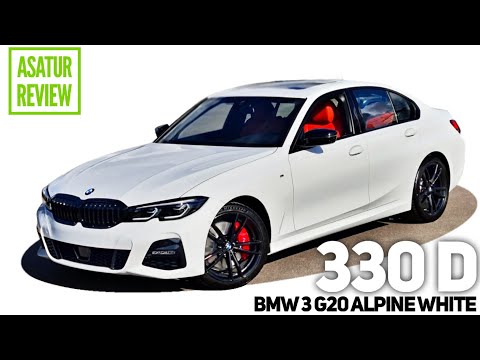 Видео: 🇩🇪 Обзор BMW 330dx G20 M-Special Alpine White / БМВ 330д Г20 М-Спешл Белоснежный на Красном Фиона