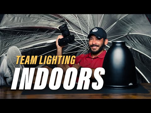 Видео: Командное освещение в помещении