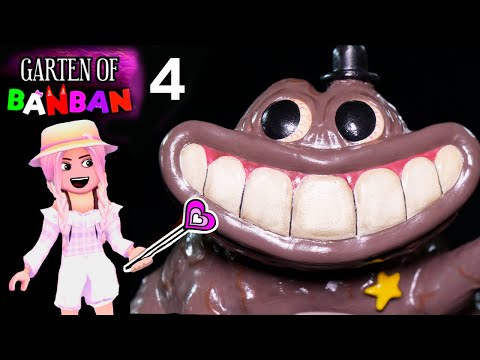 Видео: БАНБАН 4 - КОРОЛЕВА И ШЕРИФ 😅 garten of banban 4