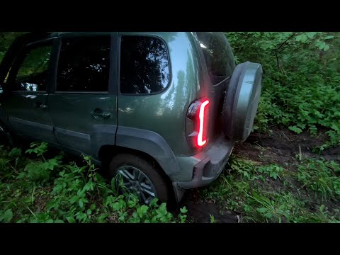 Видео: Уехал в ЛЕС и ЗАСАДИЛ машину... Думал, что ВСЁ... Нива ТРЕВЕЛ 2021, пятничный ОФФ-РОУД.