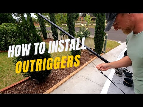 Видео: Как установить аутригеры на вашу рыболовную лодку (Marlin Fishing, Bar Crusher, Precision Riggers)