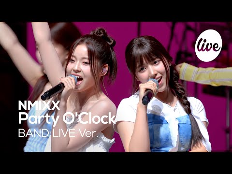 Видео: [4K] NMIXX - “Party O'Clock” Band LIVE Concert [it's Live] шоу живой музыки