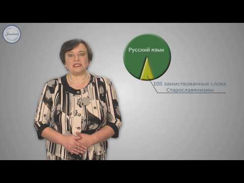 Видео: Русский 6 класс. Исконно русские и заимствованные слова
