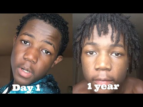 Видео: День преображения дредов от 1 до 1 года