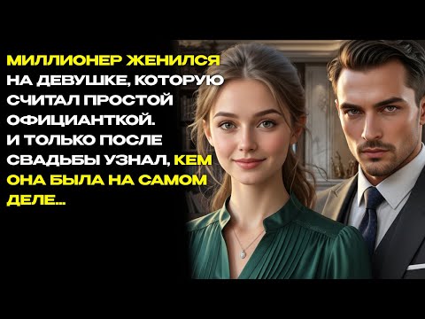 Видео: Миллионер женился на девушке, которую считал простой официанткой.Только после свадьбы узнал кто она.