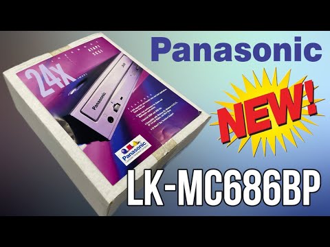 Видео: Panasonic LK-MC686BP новый CD-ROM - капсула времени!