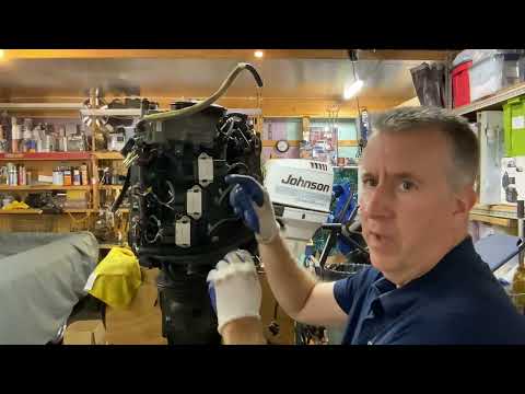 Видео: Замена комплекта уплотнительных колец воздушного насоса Mercury Optimax (часть 2)