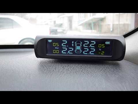 Видео: Система контроля давления в шинах  часть 2. Установка и тест.