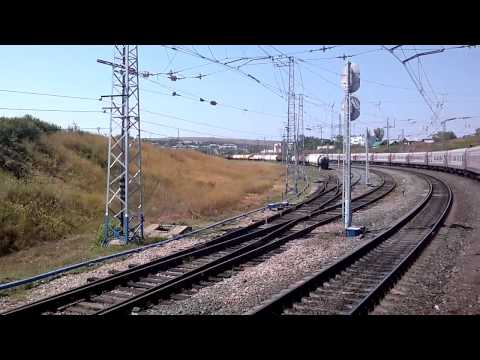 Видео: Железнодорожный мост через волгу.mp4