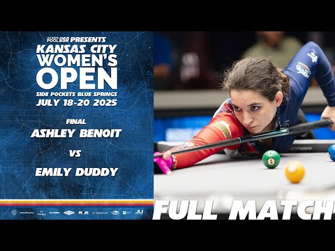 Видео: Эшли Бенуа против Эмили Дадди | Финал | Открытый чемпионат Канзас-Сити среди женщин