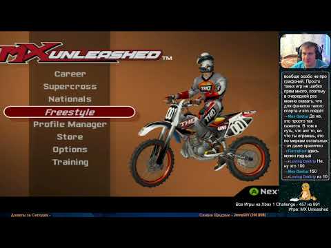 Видео: Все Игры на Xbox Челлендж #457 🏆 — MX Unleashed