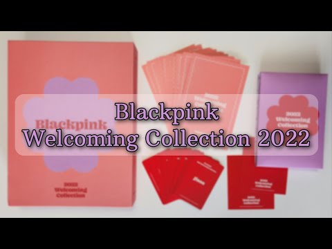 Видео: Распаковка Blackpink Welcoming Collection 2022