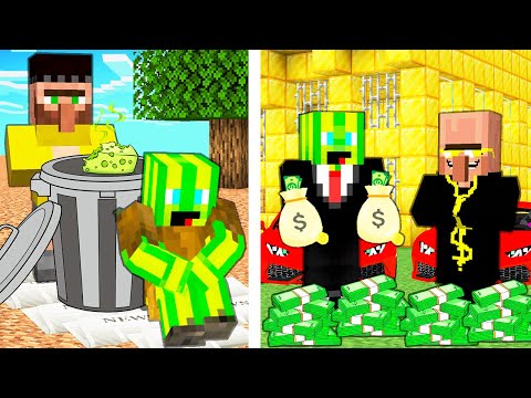 Видео: ВІД БОМЖІВ ДО МІЛЬЙОНЕРІВ У МАЙНКРАФТІ