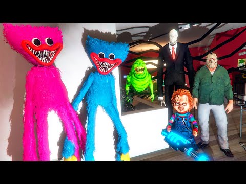 Видео: ХАГГИ ВАГГИ НАШЁЛ СЛЕНДЕРМЕНА И ЧАКИ в ГТА 5 МОДЫ! Poppy Playtime ОБЗОР МОДА в GTA 5 ВИДЕО