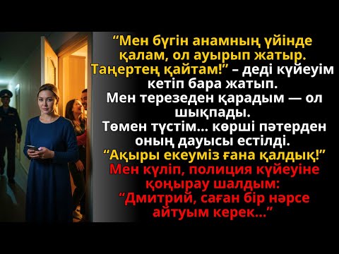 Видео: Күйеуім: «Анамның үйіне барамын» деді... Бірақ ол көрші пәтерге кірді. |  Жаңа әңгіме