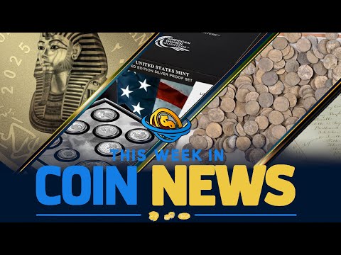 Видео: Обзор нумизматических новостей: возвращен последний серебряный набор и клад древних монет