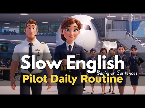Видео: Распорядок дня пилота ✈️ | Полёт на коммерческом самолёте | Практика лёгкого разговорного английс...