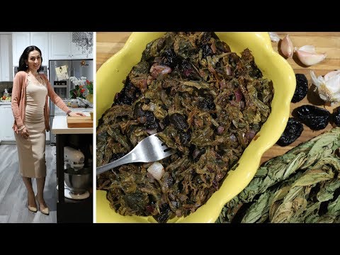 Видео: Салат из Сушенного Щавеля - Конский Щавель - Авелук - Армянская Кухня - Рецепт от Эгине - Heghineh