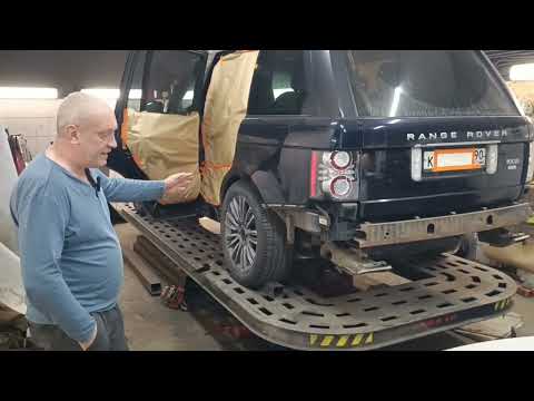 Видео: Ремонт арок и порогов Range Rover