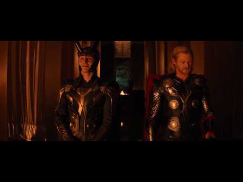 Видео: Тор и Локи перед коронацией