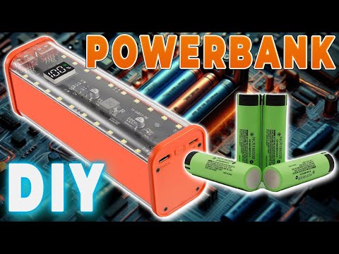 Видео: DIY PowerBank 4/8 аккумуляторов 18650 для смартфона, роутера и умного дома 5/9/10 и 12 Вольт