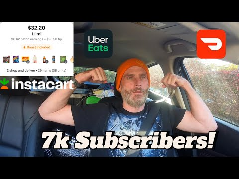 Видео: Угощение на Хэллоуин! DoorDash Instacart UberEats