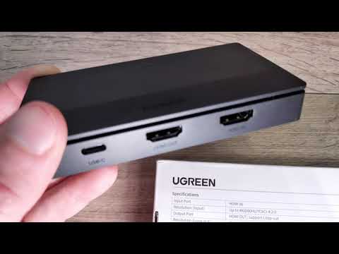 Видео: Обзор карты видеозахвата UGREEN CM630