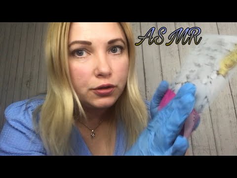 Видео: ACMR/ASMR Уход за твоим личиком. /Face care./Role play.