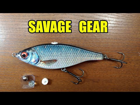 Видео: Универсальный джеркбейт на щуку от Savage Gear.