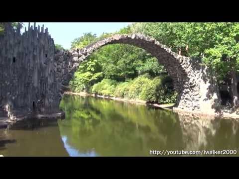 Видео: Путевые Заметки.Германия,сентябрь 2015:Чертов Мост (Ракотцбрюке,Rackotzbrucke) - мистический мост