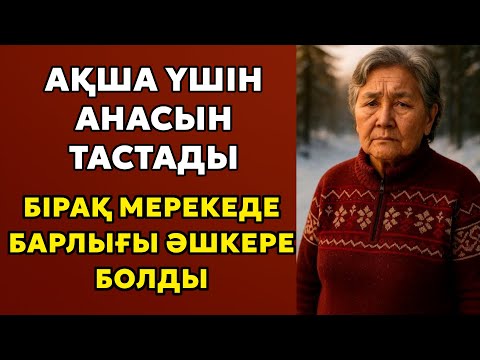 Видео: Ақша үшін анасын тастады… Бірақ мерекеде барлығы әшкере болды