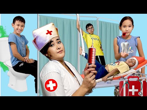 Видео: БІРТҮРЛІ ДОКТОР 🩺🩸| ЛЮБОЙ АУРУДЫ ЕМДЕЙДІ 🫢😁 #trend 