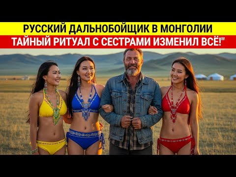 Видео: Русский дальнобойщик: Стал спасителем монгольского племени и поплатился за это..