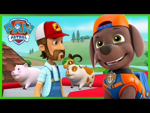 Видео: Кученцата спасяват животните и наводнената ферма! - PAW Patrol Bulgarian - карикатури за деца
