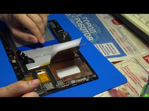 Видео: Замена АКБ планшета DIGMA CITI 1802 3G