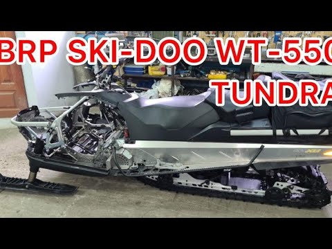 Видео: BRP SKI-DOO 550 TUNDRA Один владелец 15й мод.год с пробегом 647 км. Ревизия и уход от изофлекса !!!