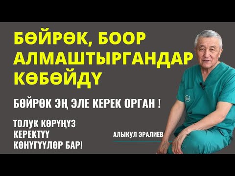 Видео: БӨЙРӨК, БООР АЛМАШТЫРУУ КӨП БОЛУП ЖАТАТ! АЛДЫН АЛУУ КЕРЕК!