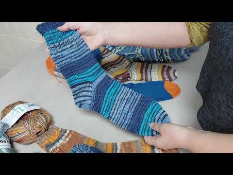 Видео: 🧦🧦🧦Носки октября🍁🍁7 пар 🧦🧦🧦🧦