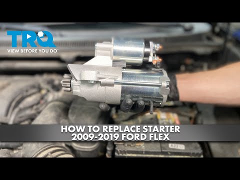 Видео: Как заменить стартер на Ford Flex 2009-2019