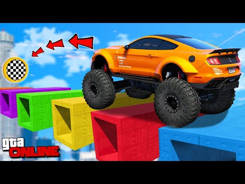 Видео: КАК ДАЛЕКО ПО КОЧКАМ ПРОЕДЕТ ОГРОМНАЯ ЧИТ ТАЧКА В ГТА 5! РУССКИЕ ДОРОГИ В GTA ONLINE!