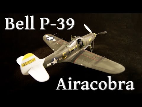 Видео: Модель P-39 Airacobra - 1/48 Eduard