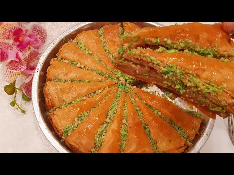Видео: Мастер - Класс. Это просто ЗОЛОТО ✅ ТУРЕЦКАЯ ПАХЛАВА 👍💯🥰💖Рецепт пахлава. Turkish baklava