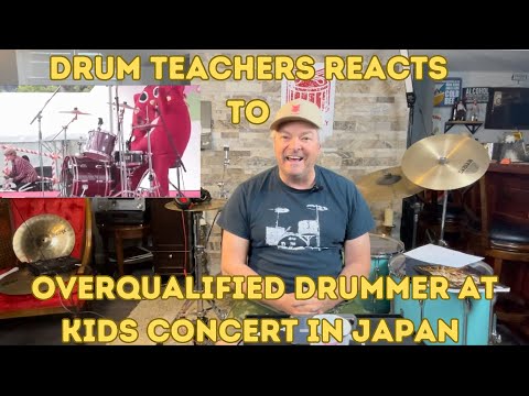Видео: Преподаватель игры на барабанах отреагировал на слишком квалифицированного барабанщика на детском...