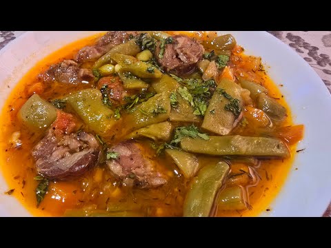 Видео: ЗЕЛЕН ФАСУЛ С ДОМАШНА ЛУКАНКА 🤗