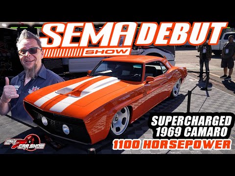 Видео: Дэйв Киндиг дебютирует с новым CAMARO 1969 года на выставке SEMA 2025 — 1100-сильный суперчарджер...