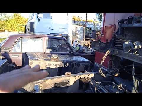 Видео: МАЗ-5432, переход на кпп 12js200ta. Часть 1.