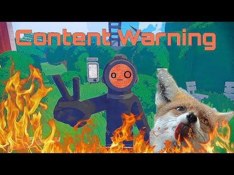 Видео: ЛИСЫ в огне не горят(почти)🔥🦊🔥 Снимаем контент для Content Warning #contentwarning #контентворнинг