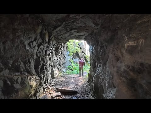 Видео: Финская подземная казарма Вичка в Карелии, Медвежьегорск