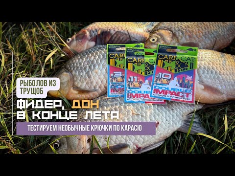 Видео: Испытываю крючки необычной формы по донскому карасю