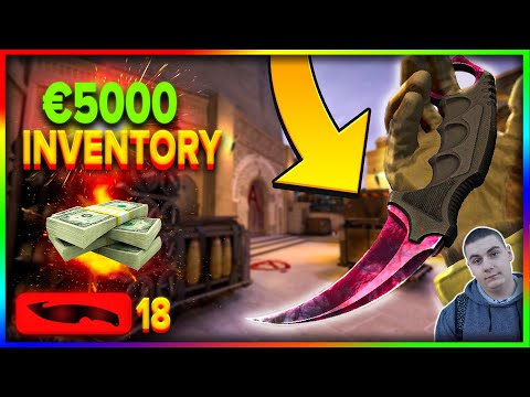 Видео: КУПИХ CS:GO АКАУНТ ЗА 5000€ С 18 НОЖА !?!?!??